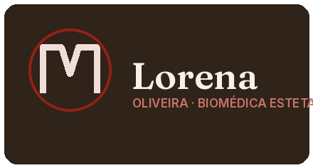 Monograma Dra. Lorena Oliveira — Biomédica Esteta